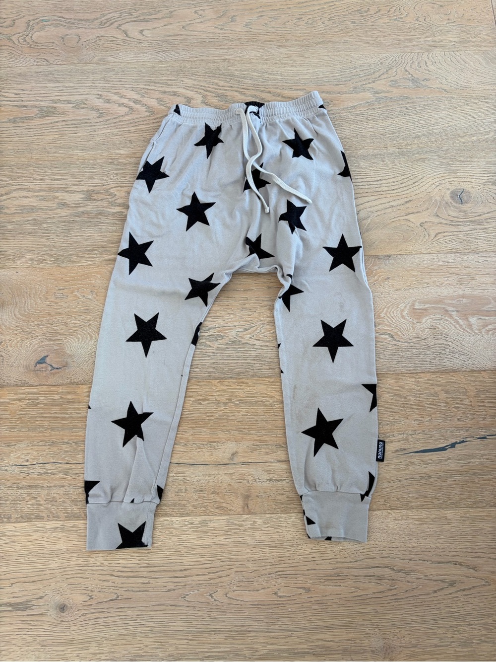 Nununu light star baggy pants